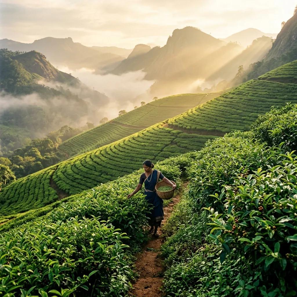 Kerala black pepper estates